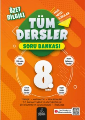 8 Sınıf Tüm Dersler Soru Bankası - 1