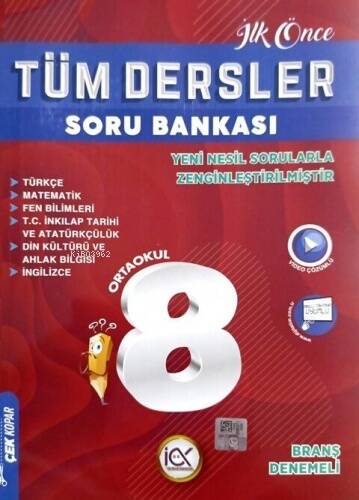 8. Sınıf Tüm Dersler Soru Bankası - 1