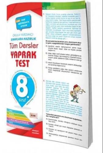 8. Sınıf Tüm Dersler Yaprak Test - 1