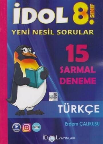 8. Sınıf Türkçe 15 Sarmal Deneme İdol Yayınları - 1