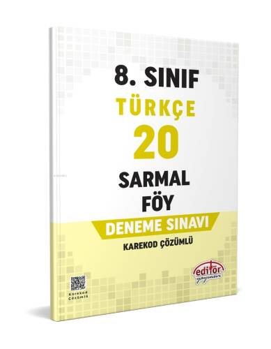 8. Sınıf Türkçe 20 Sarmal Föy Deneme Sınavı - 1