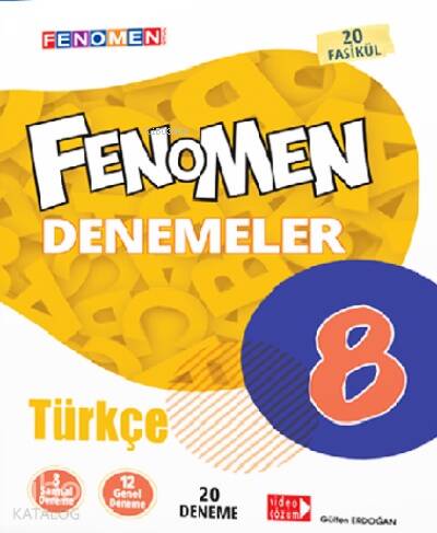 8. Sınıf Türkçe Fenomen 20 li Deneme - 1