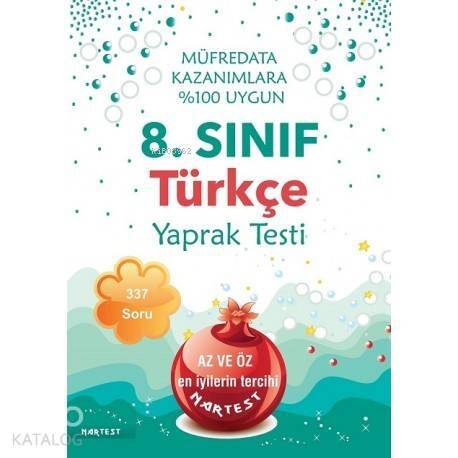 8. Sınıf Türkçe Yaprak Test- Yeni Müfredat - 1