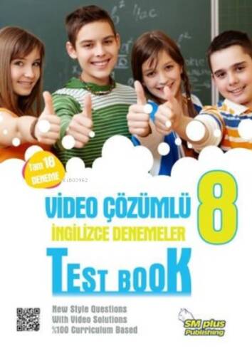 8. Sınıf Video Çözümlü İngilizce Denemeler Test Book - 1