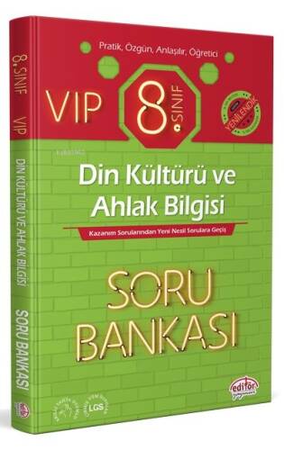 8. Sınıf VIP Din Kültürü Ve Ahlak Bilgisi Soru Bankası - 1