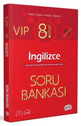 8. Sınıf VIP İngilizce Soru Bankası - 1