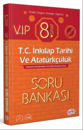 8. Sınıf Vip T.C. İnkilâp Tarihi ve Atatürkçülük Soru Bankası - 1