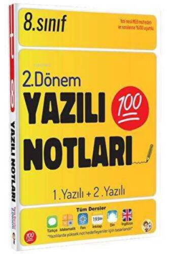 8. Sınıf Yazılı Notları 2. Dönem 1 ve 2. Yazılı - 1