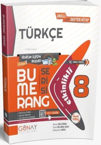 8. Sınıf Yeni Bumerang Etkinlikli Türkçe - 1