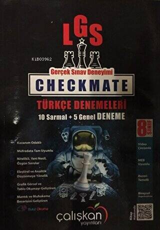 8. Snf. Checkmate Branş Denemesi / Türkçe - 1