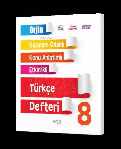 8 Türkçe Defteri - 1