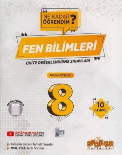 8 Uds Ne Kdr Ogrndk Fen Bılmlerı - 1