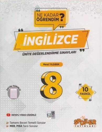 8 Uds Ne Kdr Ogrndk Ingılızce - 1