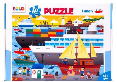 80 Parça Yer Puzzle – Liman - 1