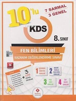 8.Sınıf 10Lu Kds Fen Bilimleri Deneme - 1