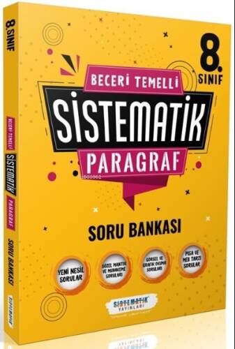 8.Sınıf Beceri Temelli Sistematik Paragraf Soru Bankası Sistematik Yayınları - 1