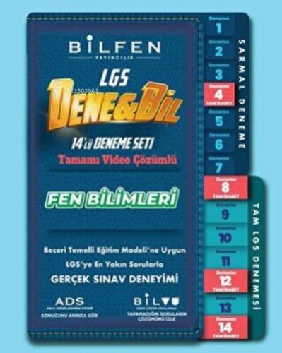 8.Sınıf Denebil Fen Bilimleri 14Lü Deneme Seti - 1