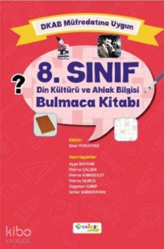 8.Sınıf Din Kültürü ve Ahlak Bilgisi Bulmaca Kitabı - 1