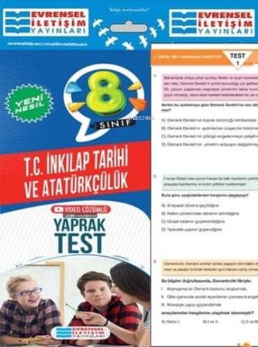 8.Sınıf İnkılap Tarihi Ve Atatürkçülük Yeni Nesil Yaprak Test - 1