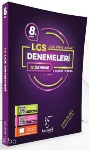 8.Sınıf Lgs 12 Li Deneme Seti - 1