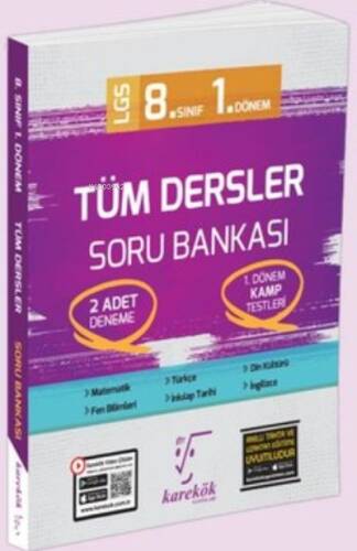 8.Sınıf LGS 1.Dönem Tüm Dersler Soru Bankası - 1