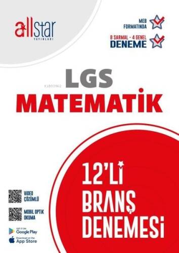 8.Sınıf LGS Fen Bİlimleri Paket Deneme 12'li - 1