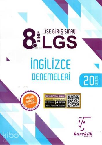 8.Sınıf LGS İngilizce 20'li Deneme Sınavı - 1