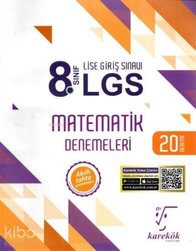 8.Sınıf LGS Matematik 20'li Deneme Sınavı - 1