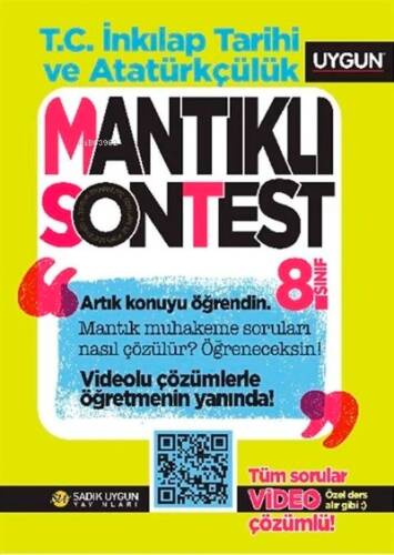 8.Sınıf Mantıklı Son Test T.C. İnkılap Tarihi Ve Atatürkçülük - 1