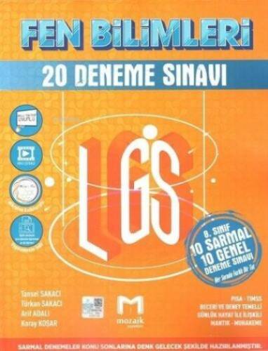 8.Sınıf Mozaik Deneme 20Li Fen Bilimleri - 2023 - 1