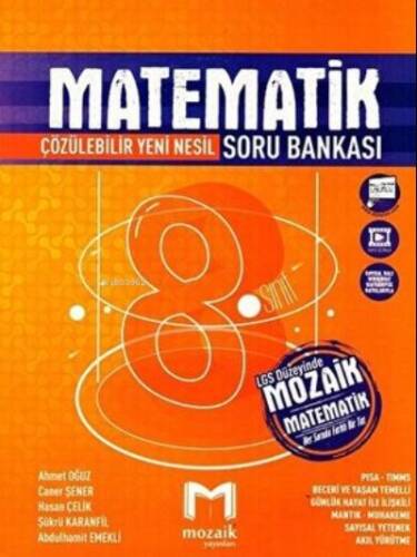 8.Sınıf Mozaik S.B. Matematik - 2023 - 1