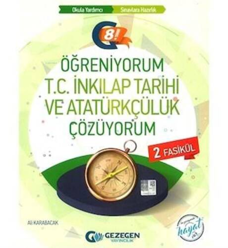 8.Sınıf Öğreniyorum T.C İnkılap Tarihi Ve Atatürkçülük Çözüyorum 2 Fasikül Gezegen Yayıncılık - 1