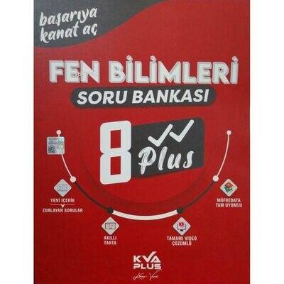 8.Sınıf Soru Bankası Fen Bilimleri Plus Serisi - 1