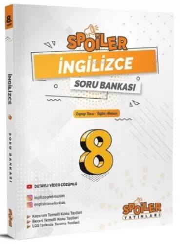 8.Sınıf Spoıler Ingılızce Sb - 1