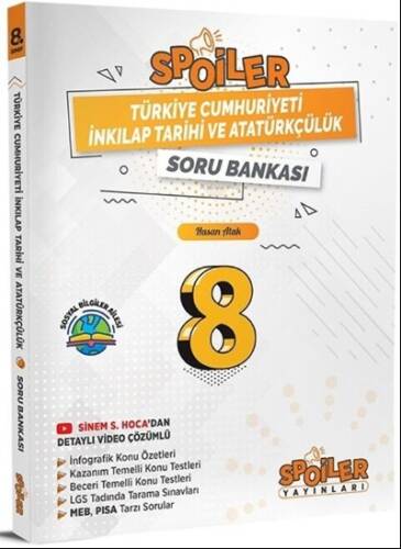 8.Sınıf Spoıler Inkılap Tarıhı Sb - 1