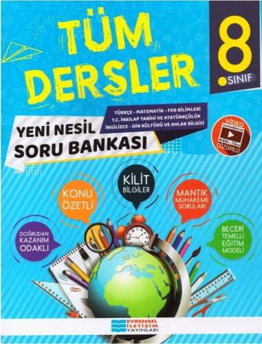 8.Sınıf Tüm Dersler Konu Özetli Soru Bankası - 1