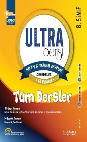 8.Sınıf Ultra Kazanım Kavrama Denemeleri 68 Fasikül Tüm Dersler - 1