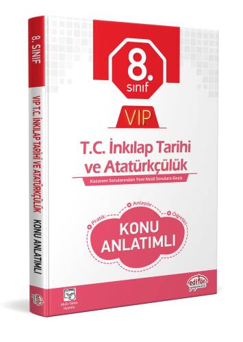 8.Sınıf VIP T.C İnkılap Tarihi ve Atatürkçülük Konu Anlatımlı Yenilendik - 1