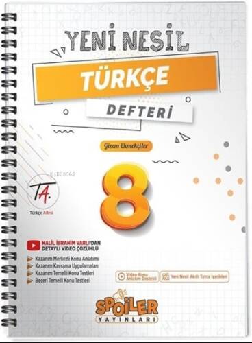 8.Sınıf Yenı Nesıl Turkce Defterı - 1