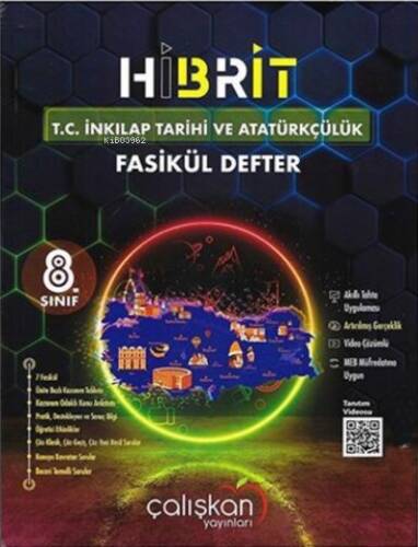 8.Snf. Hibrit Fasikül Defter / TC İnkılap Tarihi ve Atatürkçülük - 1