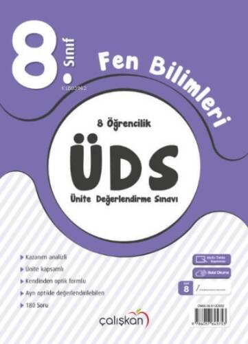 8.Snf. Ünite Değerlendirme Sınavı / Fen Bilimleri (8'li) - 1