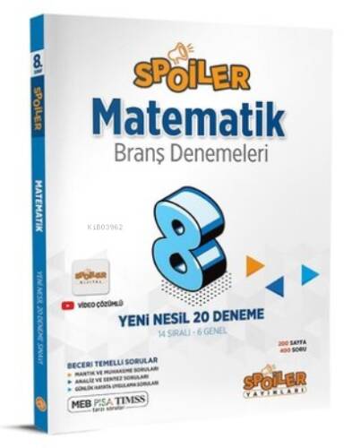 8.Spoıler Brans Mat Deneme - 1