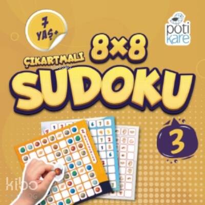 8x8 Çıkartmalı Sudoku 3 - 1