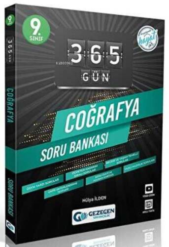 9. Sınıf 365 Gün Coğrafya Soru Bankası Gezegen Yayıncılık - 1