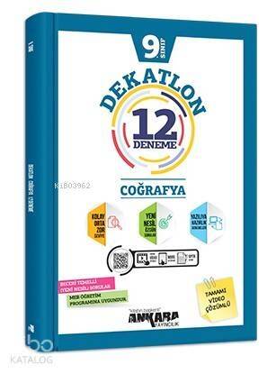 9. Sınıf Dekatlon Coğrafya 12 Deneme - 1