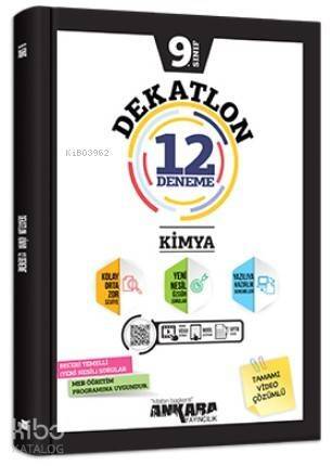 9. Sınıf Dekatlon Kimya 12 Deneme - 1