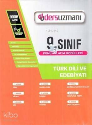 9. Sınıf Türk Dili ve Edebiyatı Konu Anlatım Modülleri - 1