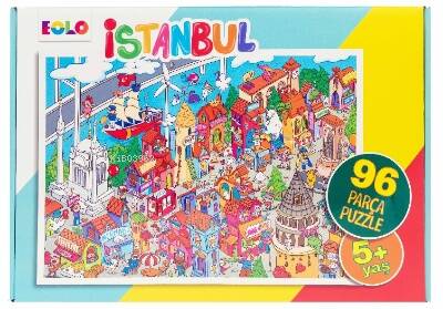 96 Parça Yer Puzzle – İstanbul - 1