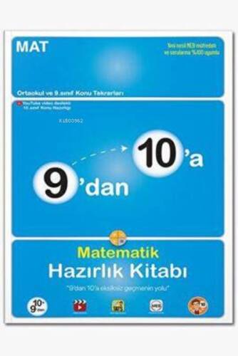 9'dan 10'a Matematik Hazırlık Kitabı - 1