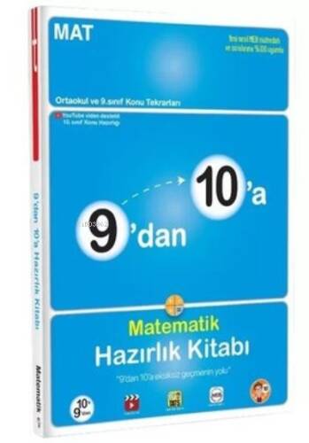 9'dan 10'a Matematik Hazırlık Kitabı - 1